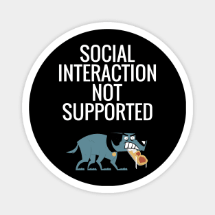 Social Interaction Not Supported Magnet